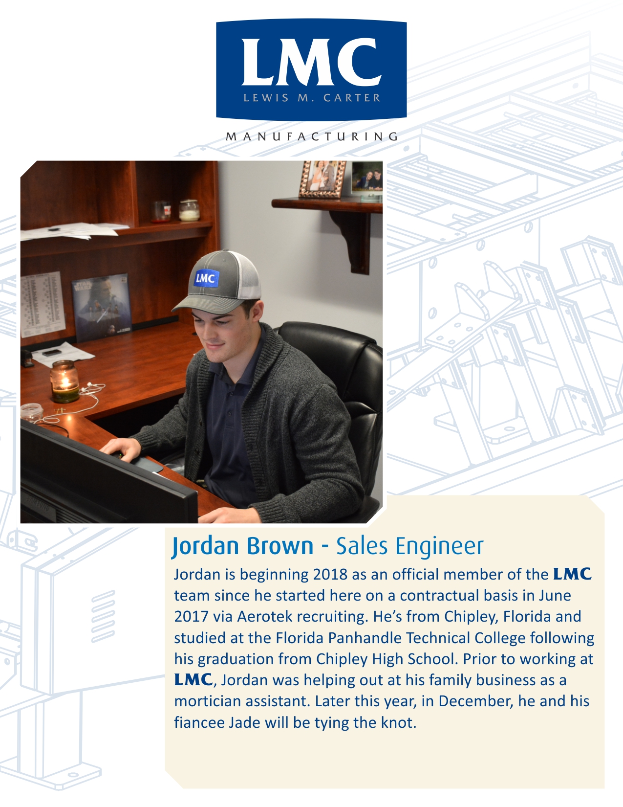 New Hire – Jordan Brown