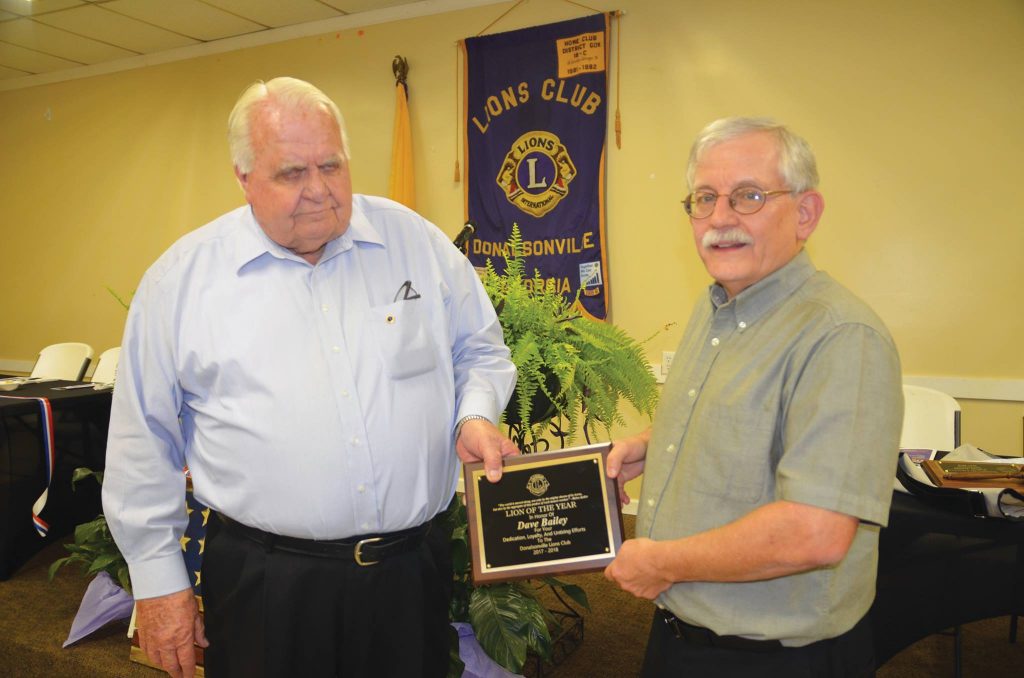 Dave Bailey is Lion of the Year!